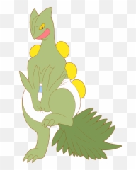 Scepu0027s Aching Bladder By Omegahaxors - Fur Affinity Dot Net Fictional Character Png,Sceptile Png