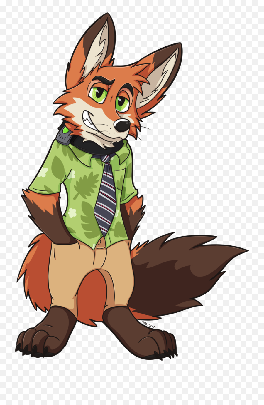 Nick Wilde By Pizza Speedo Troy Furiffic - Fictional Character Png,Nick Wilde Png