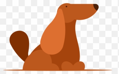 Brown Dog Clipart - Soft png