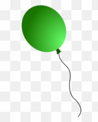 Free Balloon String Cliparts Download - Green Art png