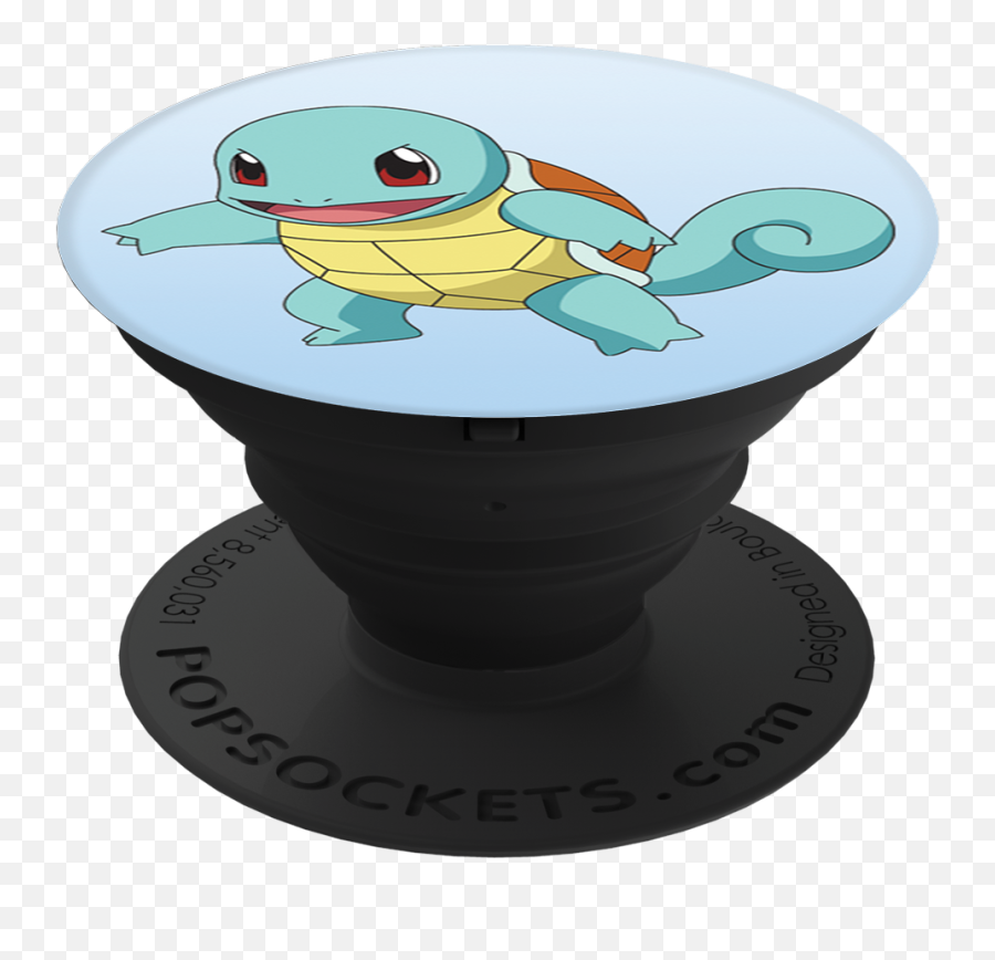 Pokemon Squirtle - Pop Socket With E Png,Squirtle Transparent