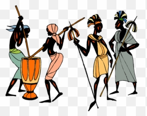 Man Ethic African People Collage Tribe - Png