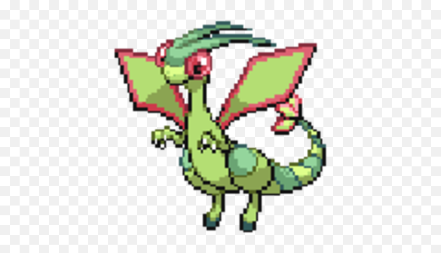 Flygon Sprite Gif Png Image With No - Pokemon Pixel Art Flygon,Flygon Png