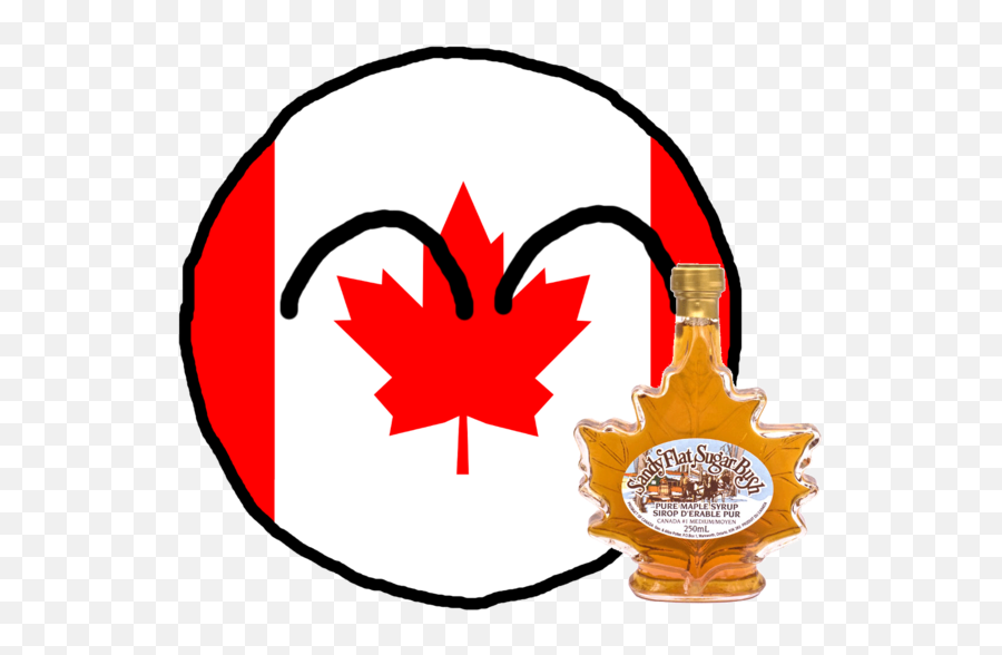 Canadaball By Zachary - Hartsel Canadian Flag 1024x512 Canadian Flag Png,Canadian Flag Transparent