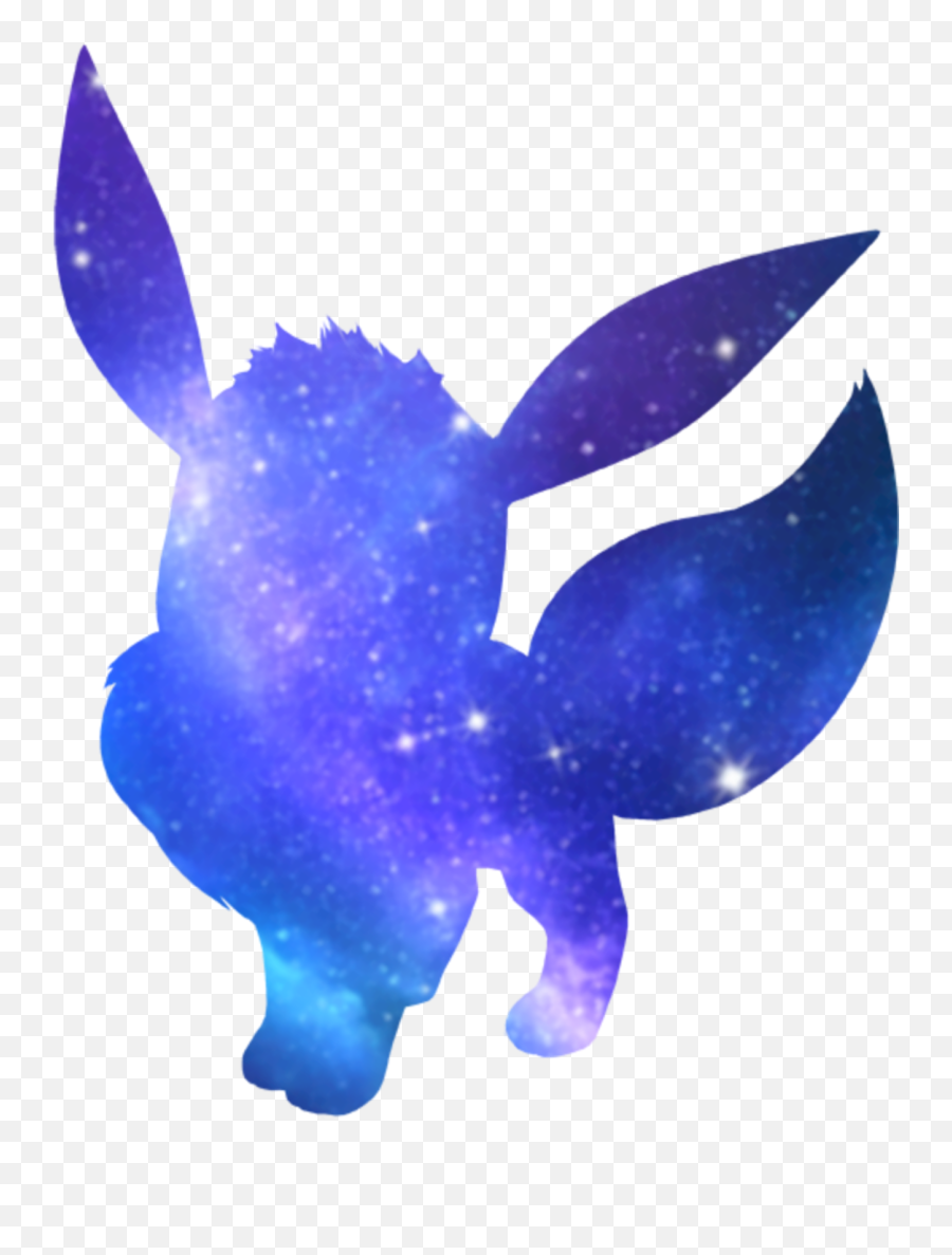 Pokemon Eevee Galaxy Sticker By Emma - Fictional Character Png,Eevee Transparent