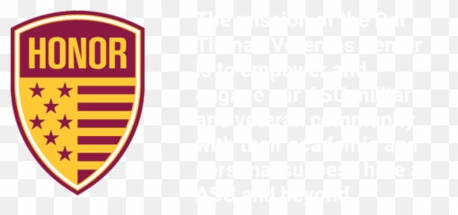 Veterans Arizona State University - Pat Tillman Center Logo Png