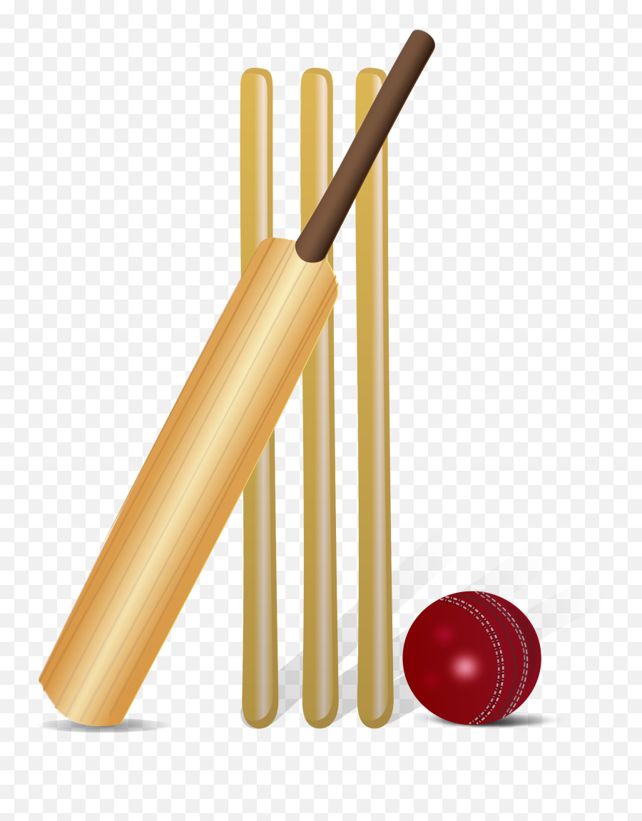 Cricket Clipart Png - Cricket Bat And Ball Png,Baseball Ball Png