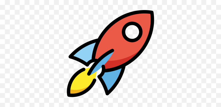 Rocket Emoji - Rakete Emoji Png,Emjoi Icon