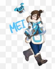 Mei Overwatch Png - Danbooru Mei Snowball Overwatch Fictional Character