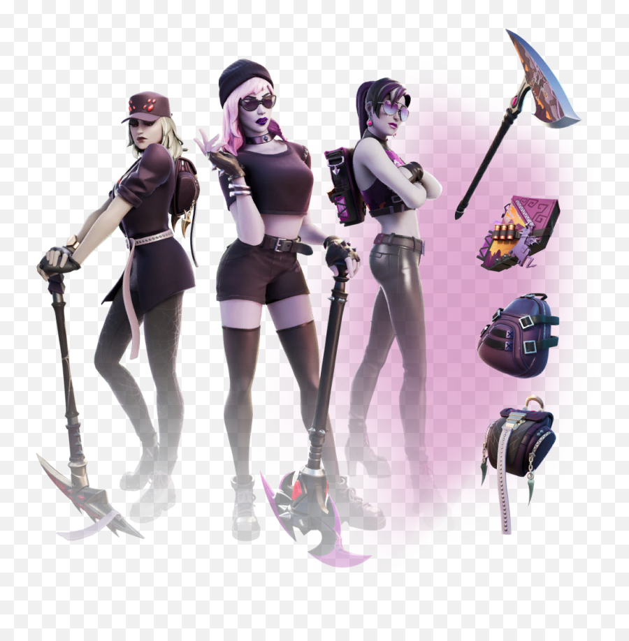 Fortnite Crypt Crashers Pack Cosmetic - Goth Legends Pack Fortnite Png,Crypt Icon