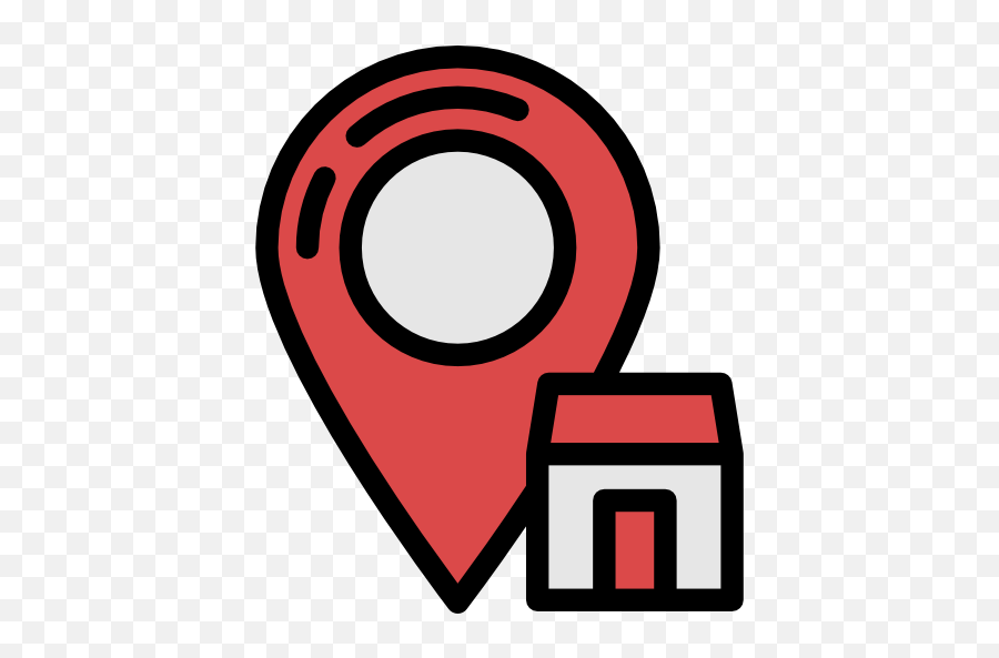Signs Pin Placeholder Map Pointer Point - House Location Icon Png,Home Location Icon
