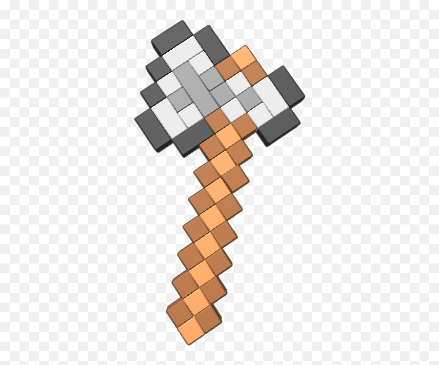 Minecraft Iron Pickaxe Png - Minecraft Perler Bead Iron Axe,Iron Cross Icon