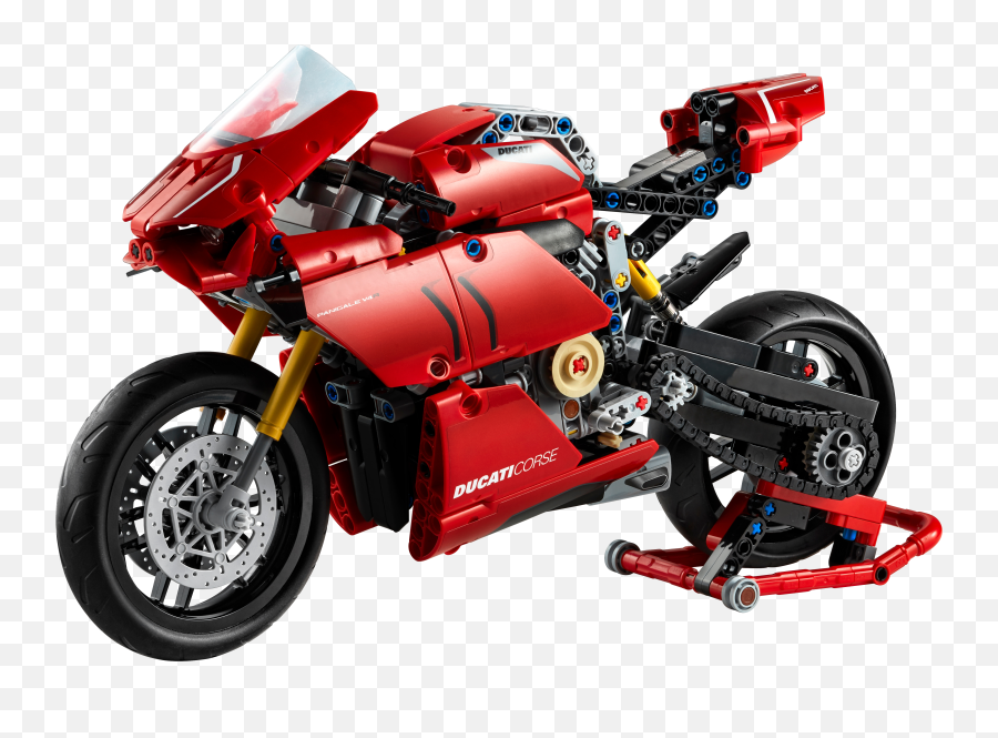 Ducati Panigale V4 R Lego Technic - Lego Ducati 42107 Png,Ducati Icon Red