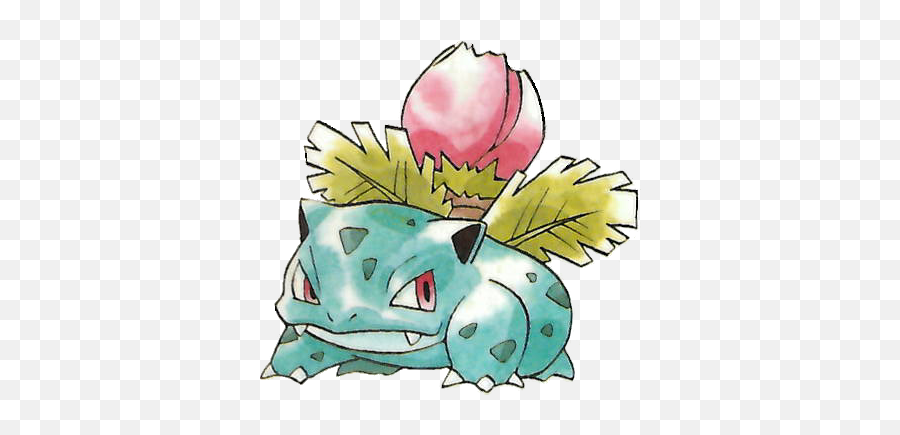 Venusaur Necrostevou0027s Pokéblog - Ivysaur Pokemon Red Blue Png,Venusaur Png