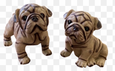 Om Shiv Pug Dog Set - Decorative u0026 Showpiece Khandelwal Soft png