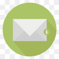 Mail New Notification One Icon - E Mail Png,Post Office Icon
