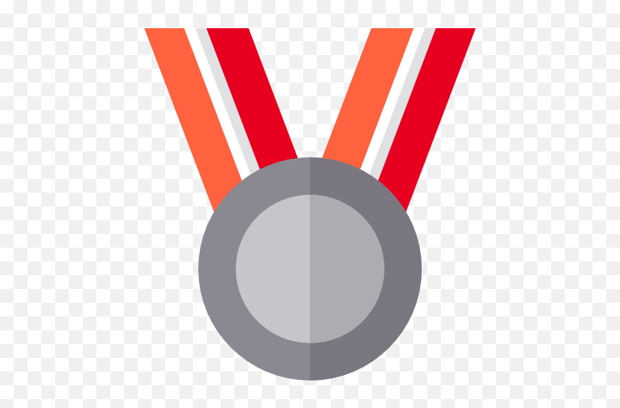 Medal - Free Sports And Competition Icons Vertical Png,Silver Icon
