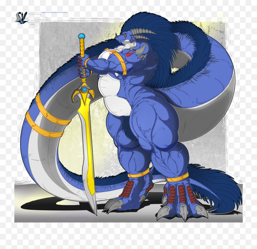 The Greatest Dragon - Sapphire King Kayrom By Clerian Fur Png,Re 2 Remake Hunk Icon