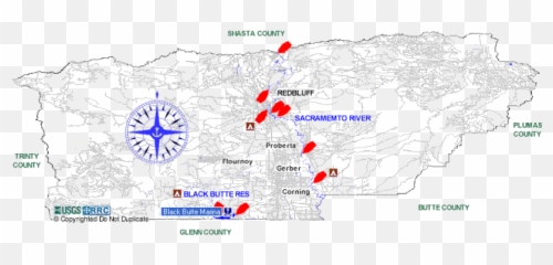 Northern Lakes And Rivers - Tehama County Language png