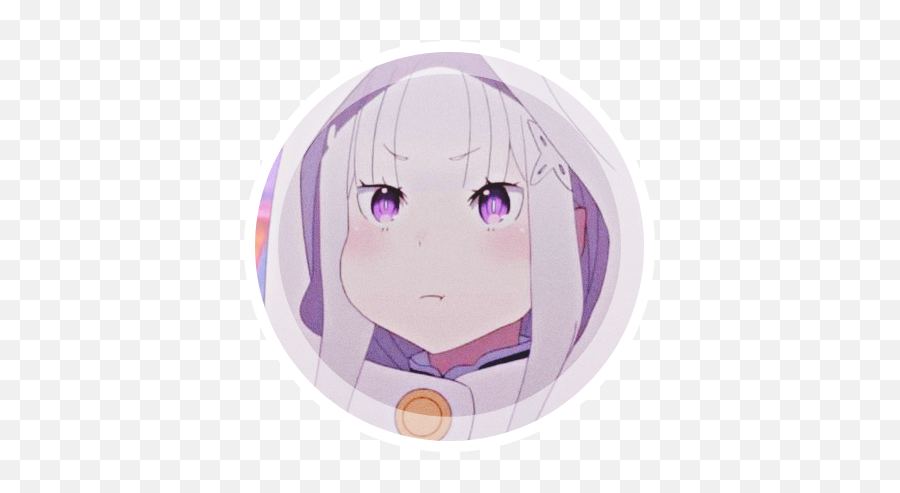 U0026 - Kawaii Emilia Re Zero Png,Anime Girl Icon Tumblr