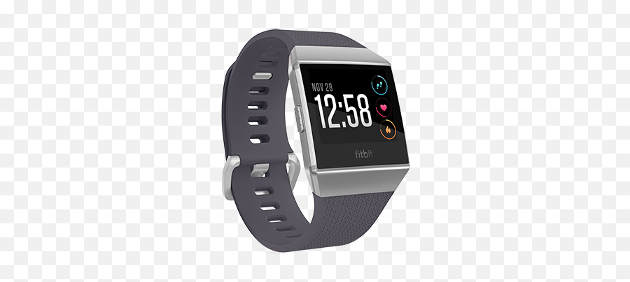 Voluntary Safety Recall Of Ionic Smartwatches - Fitbit Ionic Blue Gray Silver Gray Png,Ionic Change App Icon