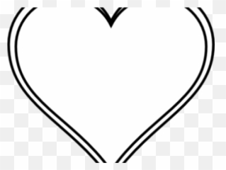Download Curly Clipart Heart Outline - PNG Image with