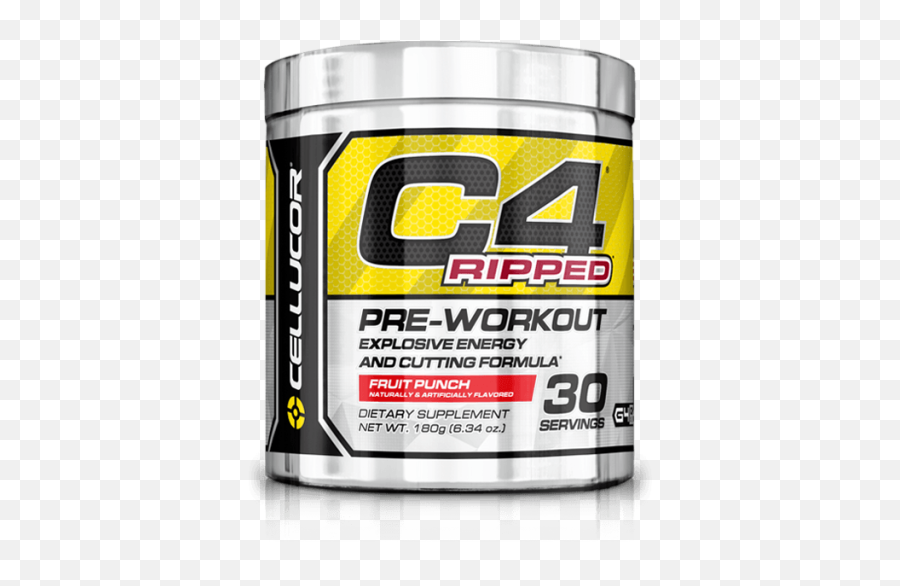 Cellucor C4 Ripped 18 Gr - C4 Pre Workout Best Flavour Png,Ripped Png