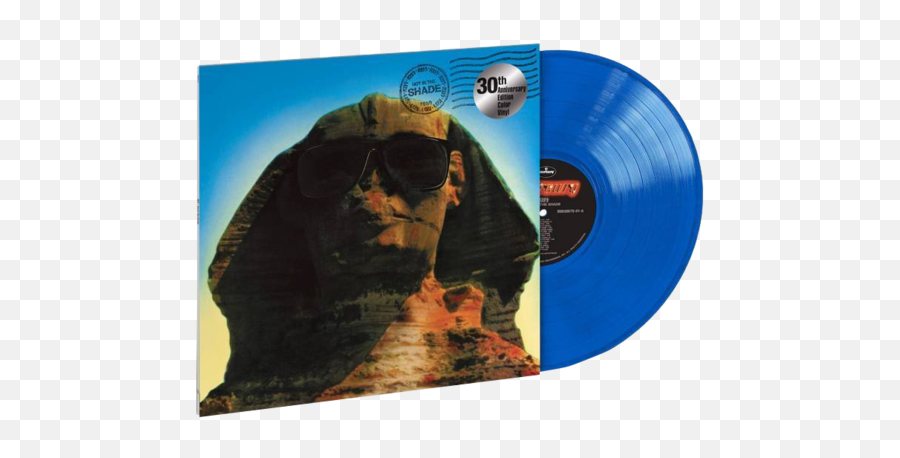 Kiss - Hot In The Shade Blue Limited Edition Blue Exclusive Vinyl Lp Nm Kiss Hot In The Shade Vinyl Png,Pink Floyd Aim Icon