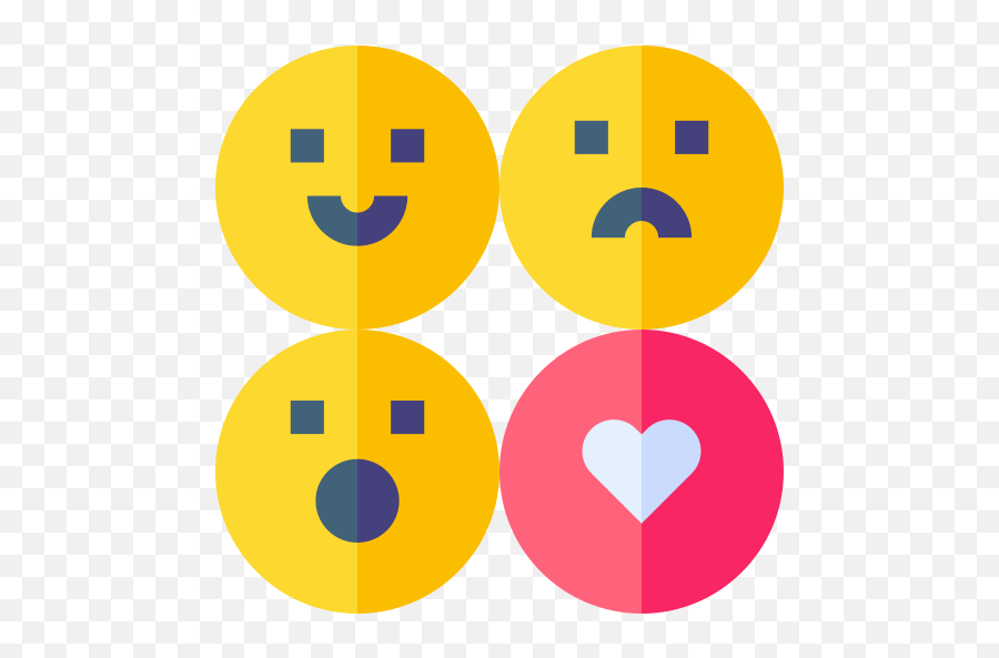 Facebook Reactions - Free Social Media Icons Png,Facebook Icon Smiley
