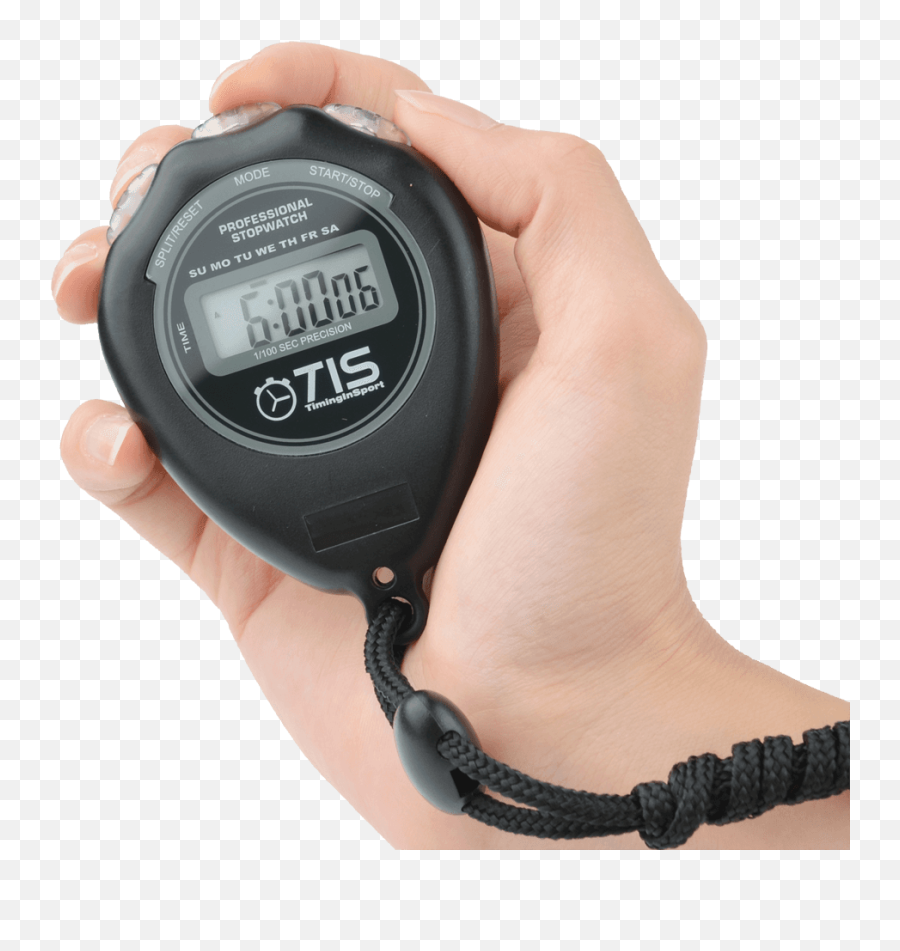 Tis Pro 018 Stopwatch - Stop Watch In Hand Png,Stopwatch Png