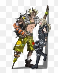 Junkrat - Mei Overwatch Girls Fanart Png,Junkrat Png