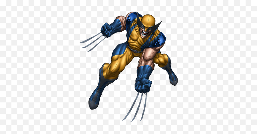 Wolverine Yellow - Wolverine Marvel Heroes Png,Wolverine Png