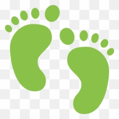 Computer Icons Footprint Graphic - Baby Feet Clipart Footprints Png