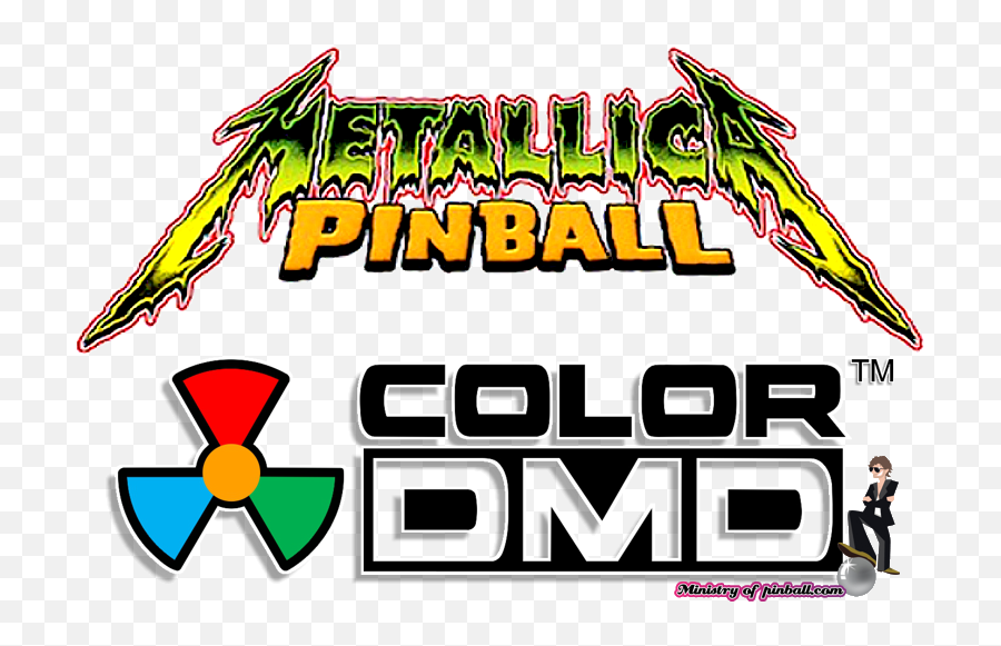 Metallica Colordmd - Metallica Pinball Logo Clipart Full Clip Art Png,Metallica Png