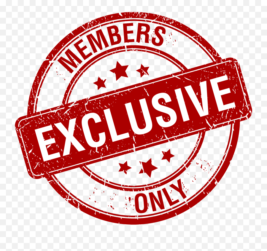 Index Of - Transparent Members Only Sign Png,Exclusive Png