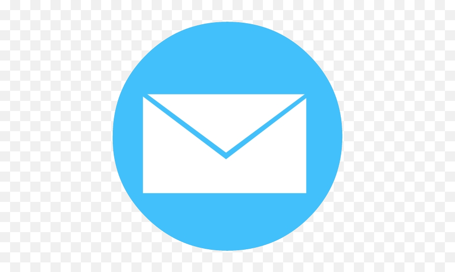 Email Icon No Background - Blue Email Icon Png,Eagle Transparent Background