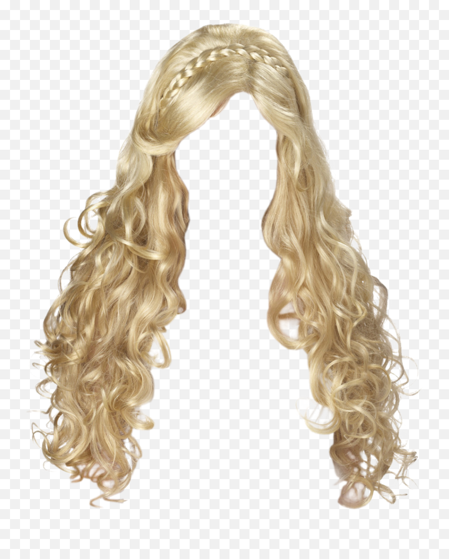 Download Mythic Goddess Adult Wig - Full Size Png Image Pngkit Long Blonde Hair Clipart Transparent Background,Clown Wig Png