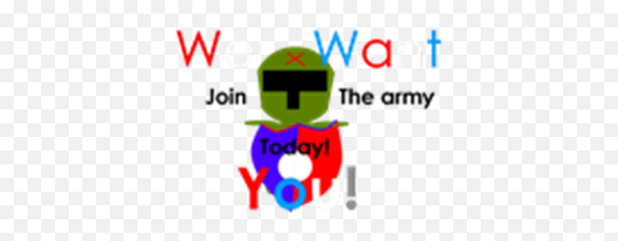 Join The Armypng - Roblox Cartoon,Army Png