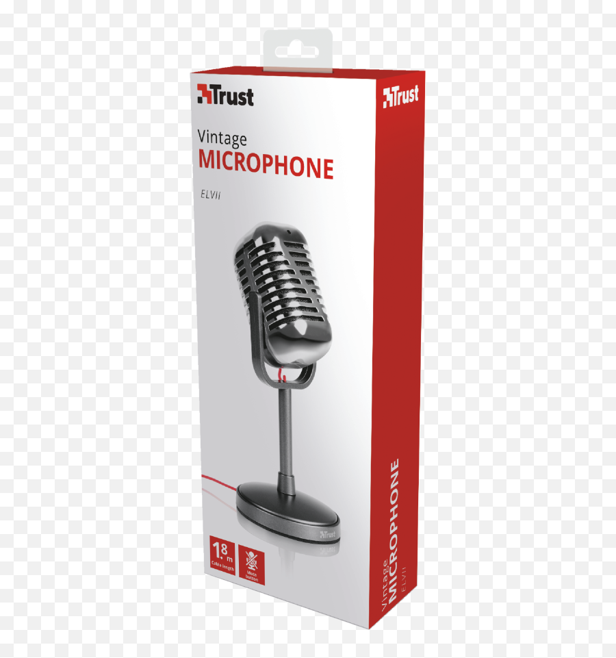 Trustcom - Media Search 21670 Microfono Pc Vintage Elvii Trust Png,Vintage Microphone Png