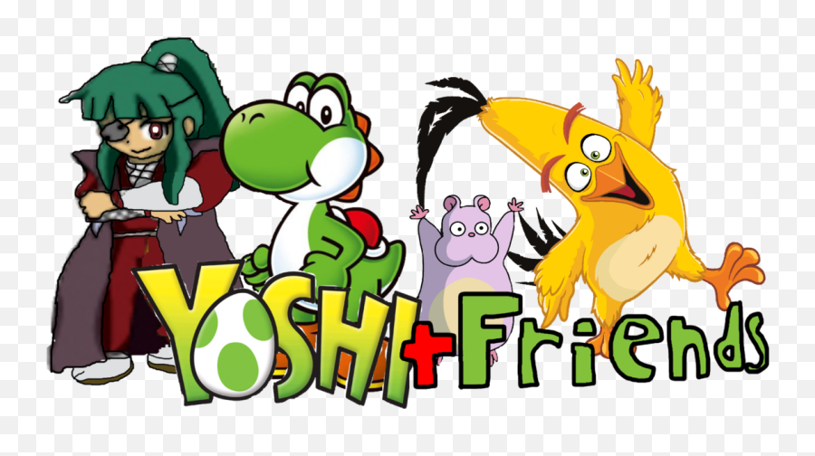 Yoshi And Friends By Ruensor - Yoshi Touch U0026 Go Ds Yoshi Touch Go Ds Png,Yoshi Transparent