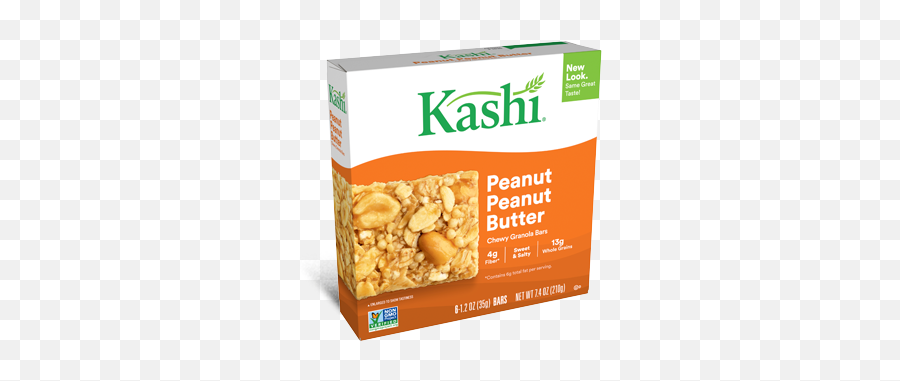 Kashi Chewy Granola Bars Peanut Butter - Kashi Chewy Honey Almond Flax Granola Bars Png,Peanut Png