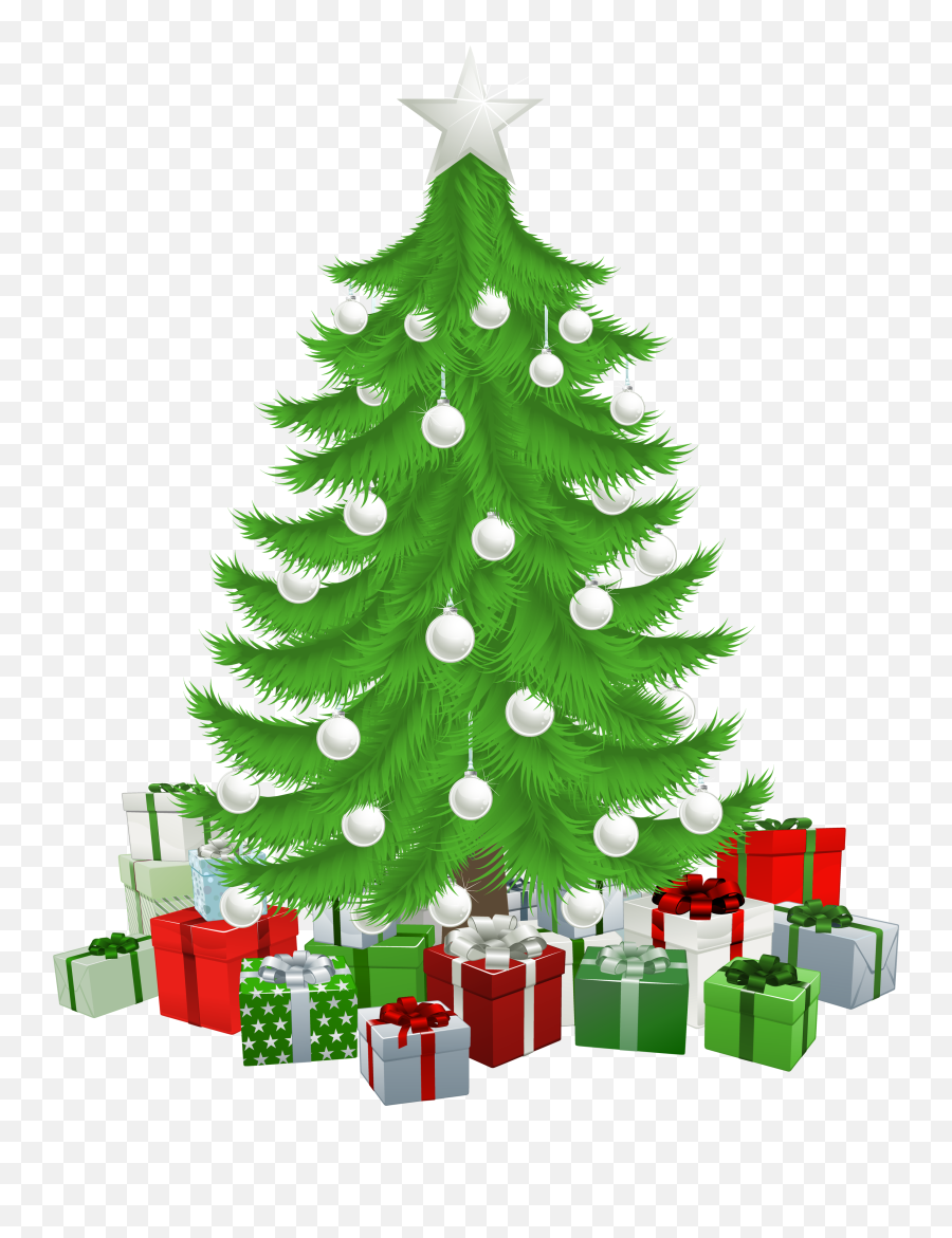 Christmas Png And Vectors For Free Download - Dlpngcom Transparent Background Christmas Tree Presents Clipart,Christmas Lights Clipart Transparent