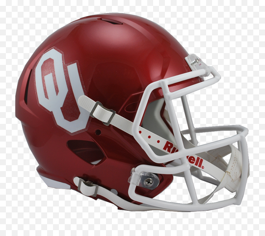 Oklahoma Sooners Riddell Speed Authentic Helmet Png Football