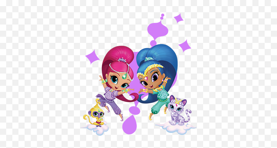 Download Jpg Freeuse Library Nickelodeon Kidsfest Rbc Race - Happy Birthday Shimmer And Shine Png,Shimmer And Shine Png