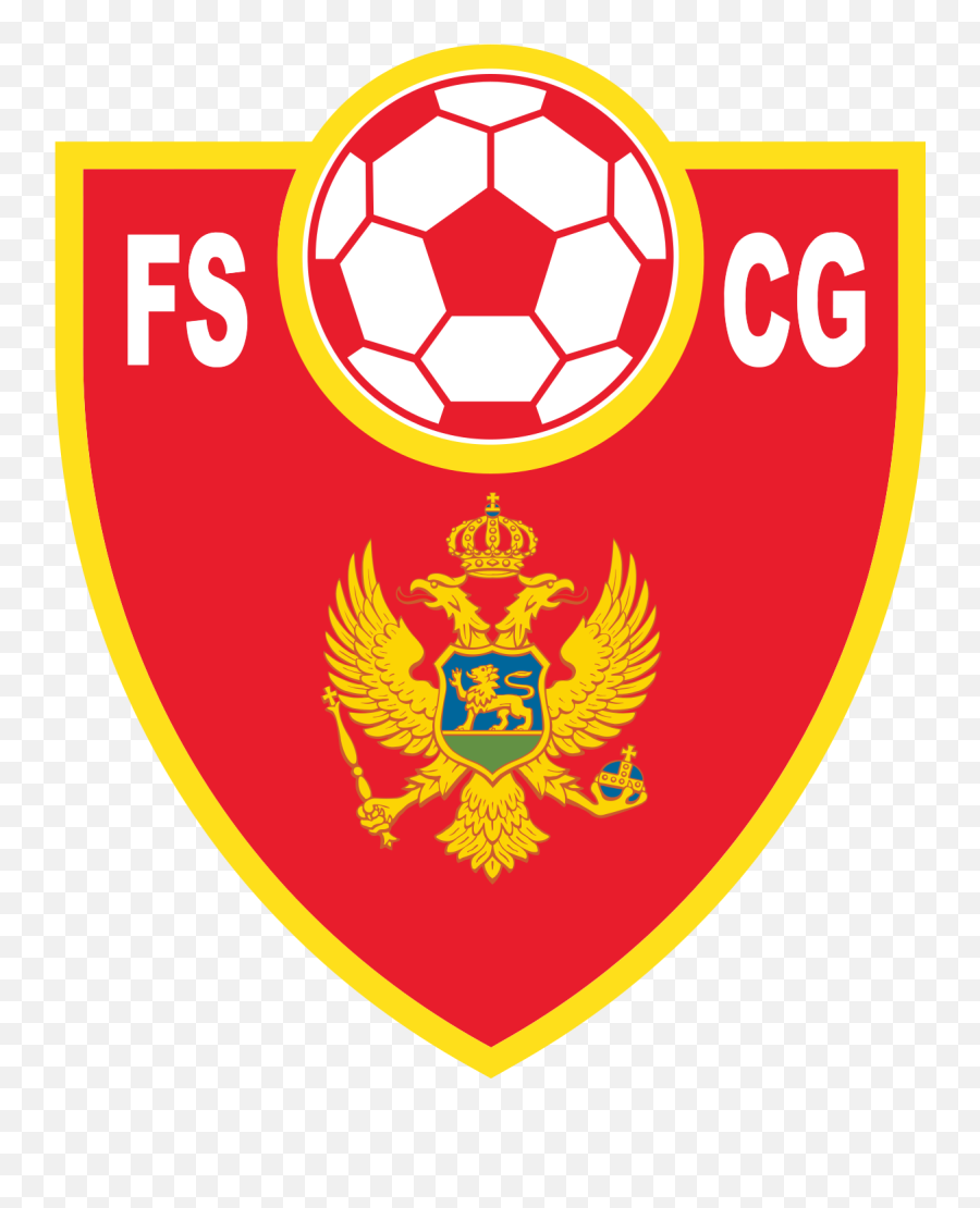 Football Association Of Montenegro - Wikipedia Montenegro Flag Png,Football Transparent