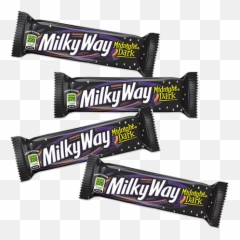 Download Milky Way Midnight Dark Candy Bar - Types Of Chocolate png