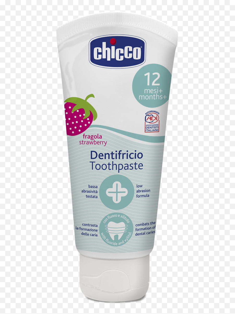 Toothpaste Strawberry - Chicco Toothpaste Strawberry 50ml Png,Toothpaste Png