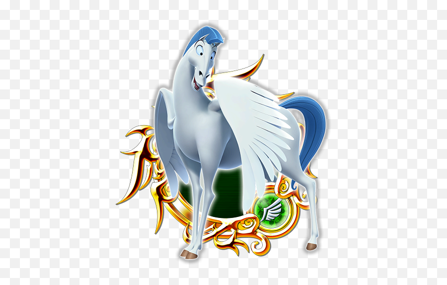 Kh Iii Pegasus - Khux Wiki Kingdom Hearts Key Art 10 Png,Pegasus Png