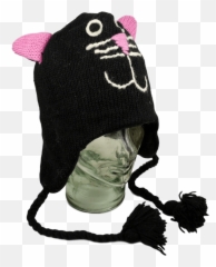 Cat In The Hat Png - Cat Hat Knit Cap 404975 Vippng