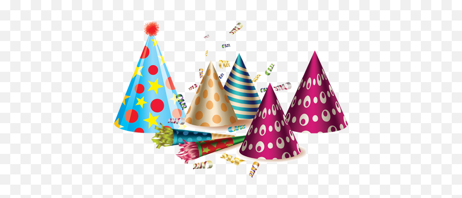 Party Birthday Hat Png - Balloon Party Hat Png,Birthday Hat Transparent